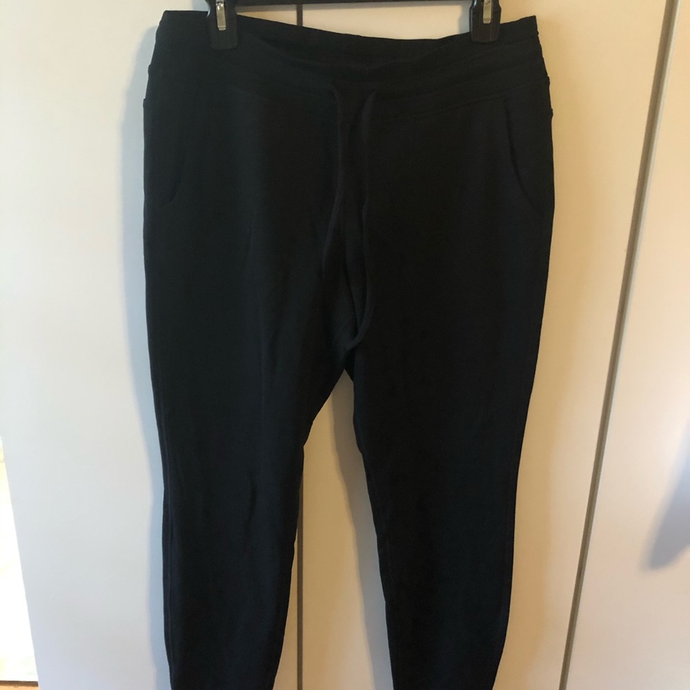 Black joggers